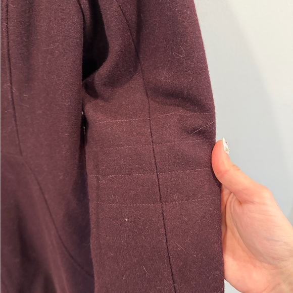 Burgundy Jacket with Zipper by French Connection - Picture 5 of 5